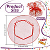 100Pcs Organza Bags ABAG-NB0002-12D-2
