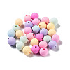 Opaque Acrylic Beads OACR-Z013-40B-1