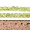 Foil Glass Beads FOIL-Q002-04G-4