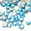 Glass Flat Back Rhinestone RGLA-C002-SS16-202AB-1