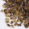 2-Hole Transparent Glass Seed Beads SEED-S023-30B-17-1