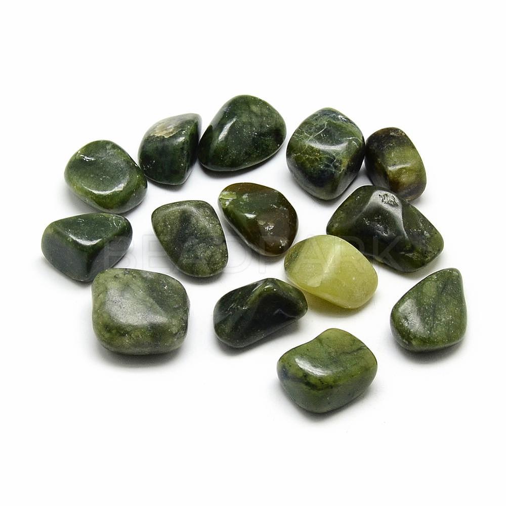 Natural Xinyi Jade/Chinese Southern Jade Beads - Beadpark.com