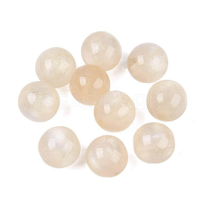 Opaque Resin UV Reactive Beads RESI-N049-10mm-09-01-1
