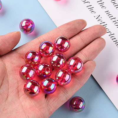 Transparent Acrylic Beads MACR-S370-B16mm-706-1