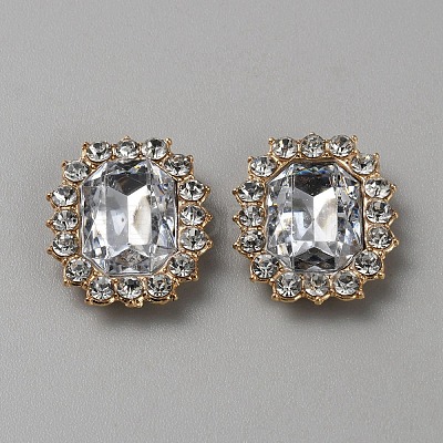 Glass Cabochons ALRI-WH0008-40B-1