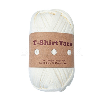 1 Skein Polyester Cloth Yarn AJEW-SZ0002-67B-1