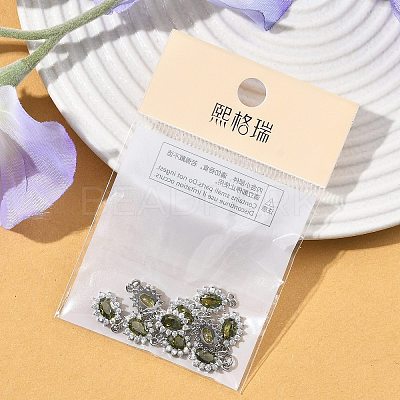 SHEGRACE Brass Micro Pave Cubic Zirconia Pendants XGRQ2O929-446D-P-1