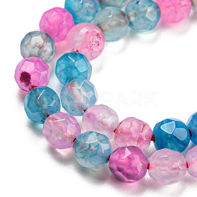 Natural Agate Beads Strands X-G-Q1000-01H-1