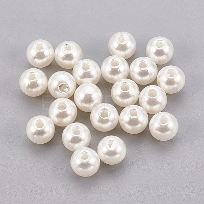 ABS Plastic Imitation Pearl Beads KY-G009-3mm-02-A-1
