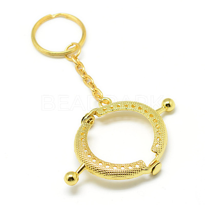 Iron Purse Frame Handle for Bag Sewing Craft Tailor Sewer FIND-T008-186G-1