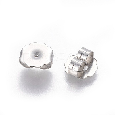 Tarnish Resistant 304 Stainless Steel Ear Nuts X-STAS-E464-03P-1