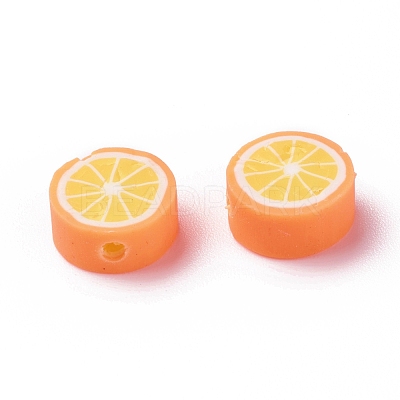 Handmade Polymer Clay Beads CLAY-R069-01L-1