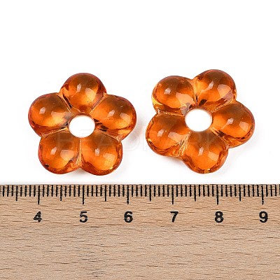 Transparent Glass Beads GLAA-F129-01-1