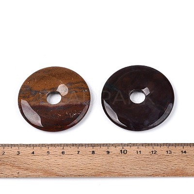 Natural Indian Agate Big Pendants G-T144-43E-1