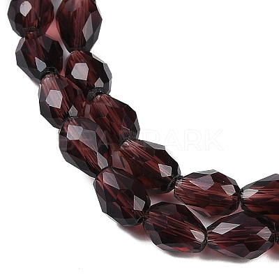 Transparent Glass Beads Strands EGLA-N013-T10mm-D05-1
