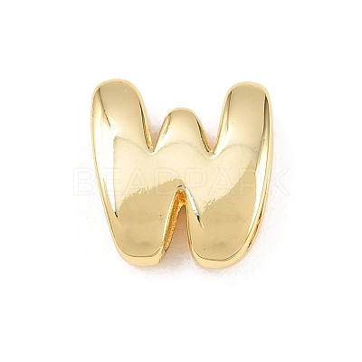 Brass Beads X-KK-B167-27G-W-1