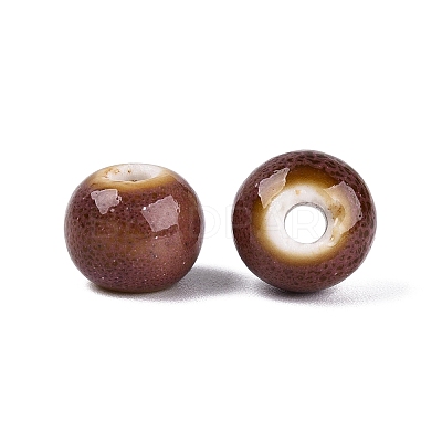 Vintage Handmade Porcelain Beads PORC-Q006-13A-16-1