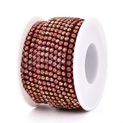 Iron Rhinestone Cup Chains CH-T006-05A-07-1