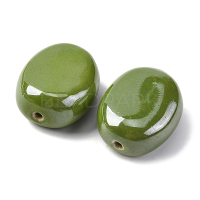 Handmade Polymer Clay Beads PORC-K005-01A-01-1