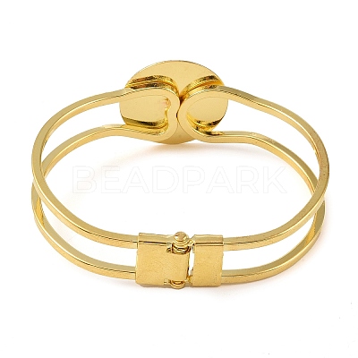 Brass Bangle Making BJEW-K156-01G-1