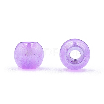 6/0 Imitation Jade Glass Seed Beads X1-SEED-N004-006-03-1