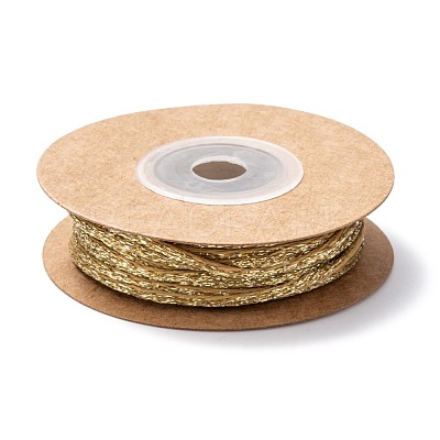 Polyester Christmas Glitter Twisted Cord Rope NWIR-P020-A05-1