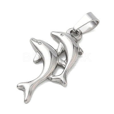 304 Stainless Steel Pendants LS-STAS-B141-03B-P-1
