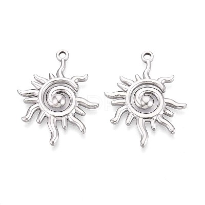304 Stainless Steel Pendants X-STAS-T065-07P-1