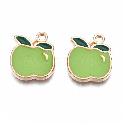 Alloy Enamel Charms X-ENAM-S115-020-1