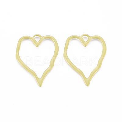 Alloy Open Back Bezel Pendants PALLOY-S121-93-1