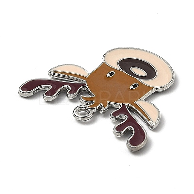 Alloy Enamel Pendants X-ENAM-Z001-08P-1