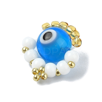 Handmade Seed Pendants PALLOY-MZ00291-03-1