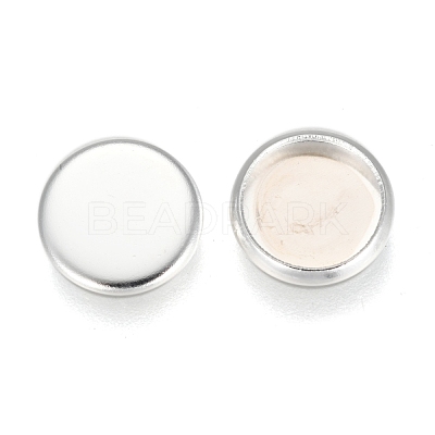 304 Stainless Steel Plain Edge Bezel Cups STAS-E460-10S-8MM-1