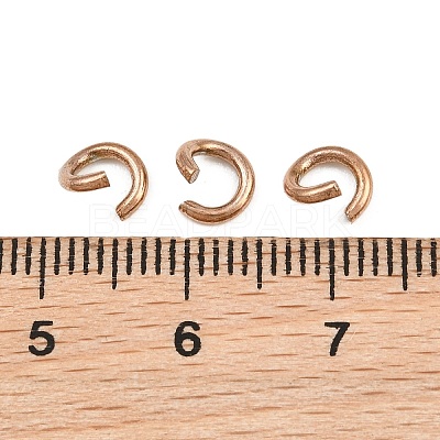 304 Stainless Steel Open Jump Rings STAS-M235-02H-RG-1