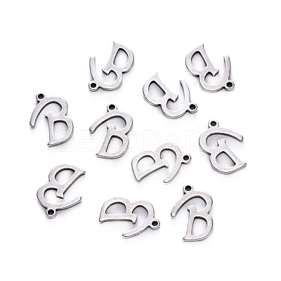 Tarnish Resistant 201 Stainless Steel Charms STAS-R105-B-1