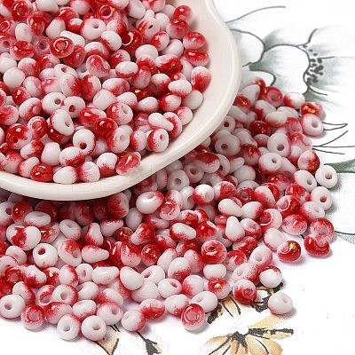 Baking Paint Glass Seed Beads X1-SEED-F006-01A-06-1