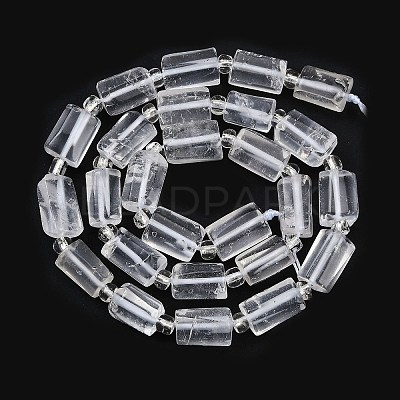 Natural Quartz Crystal Beads Strands G-G162-D01-01-1