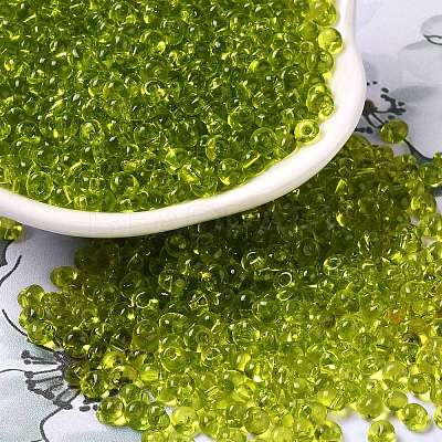 Transparent Colours Glass Seed Beads SEED-P006-02A-04-1