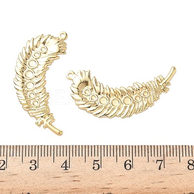 Brass Pendants Cabochons Settings KK-H083-05G-1