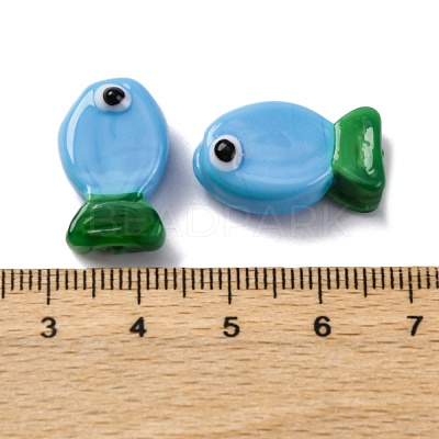 Handmade Lampwork Beads LAMP-R003-01A-1