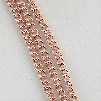 Unwelded Iron Curb Chains CH-R078-11RG-1
