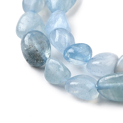 Natural Aquamarine Beads Strands G-D0004-A02-04A-1