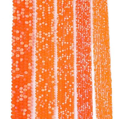 Transparent Glass Beads Strands EGLA-A044-T6mm-MB25-1