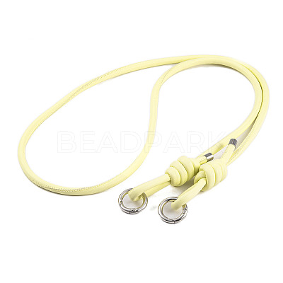 PU Leather & Alloy Phone Hand Strap Chains AJEW-H151-01D-1