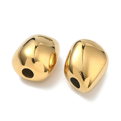 304 Stainless Steel European Beads STAS-D384-07G-1