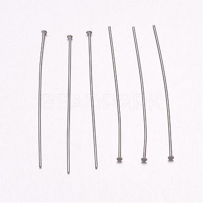 Tarnish Resistant 304 Stainless Steel Flat Head Pins STAS-H358-02A-1