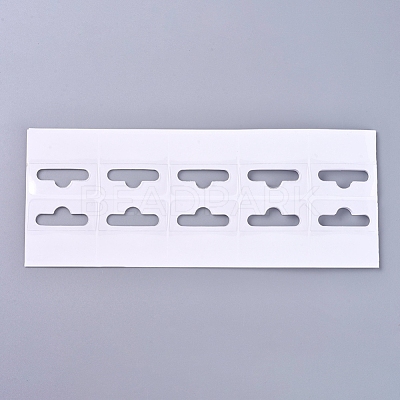 Transparent PVC Self Adhesive Hang Tabs CDIS-L006-01-1
