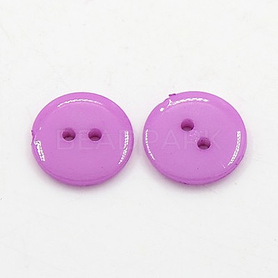 Acrylic Sewing Buttons BUTT-E084-E-M-1
