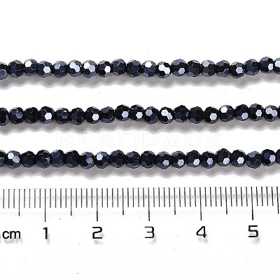 Electroplate Opaque Glass Beads Strands LS-EGLA-A035-P3mm-A18-1