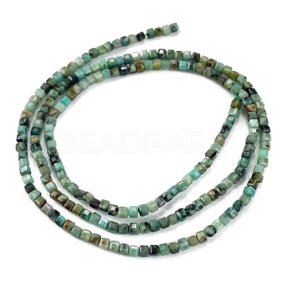 Natural African Turquoise(Jasper) Beads Strands X-G-A02-02-1